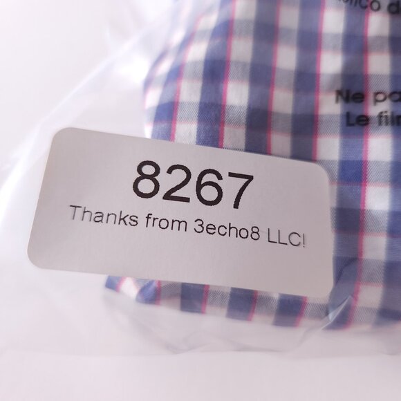 J Crew Mens L Slim Performance Button Shirt Purple Plaid Preppy Modern Classic - Picture 12 of 12